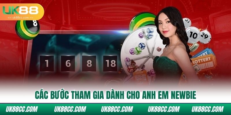 Các bước tham gia dành cho anh em Newbie