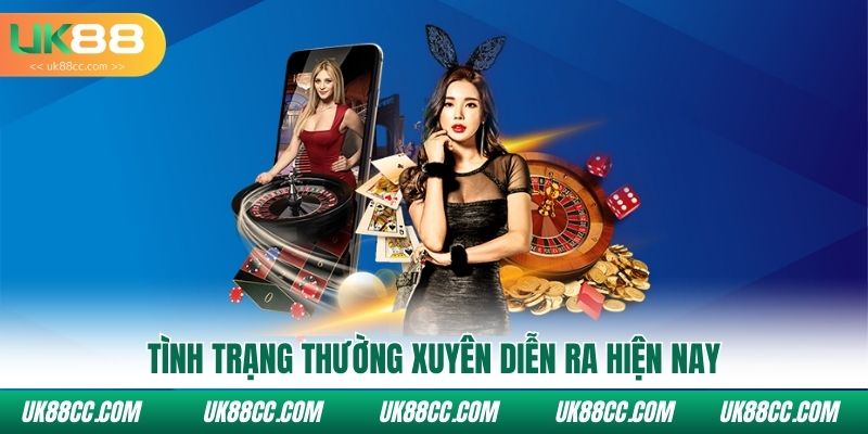 Tình trạng thường xuyên diễn ra hiện nay